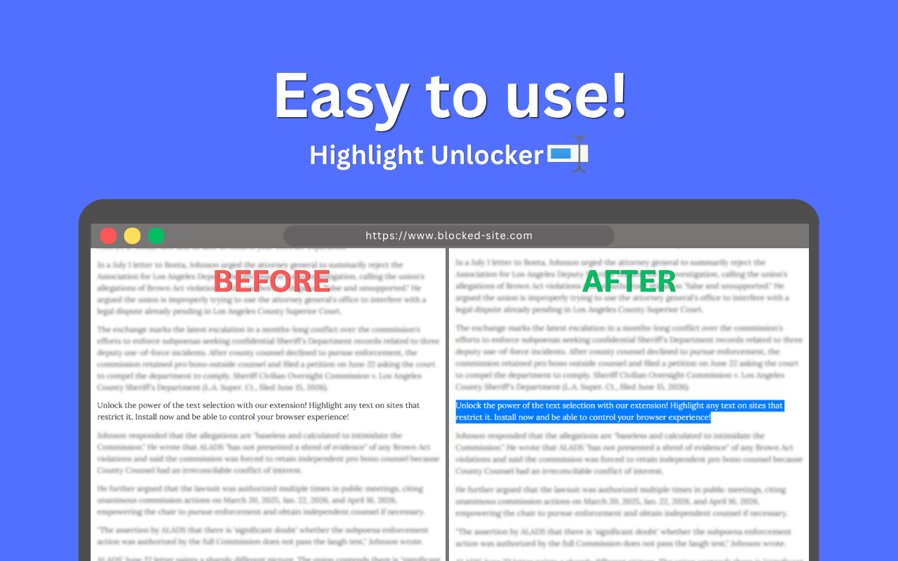 Highlight Unlocker preview thumbnail